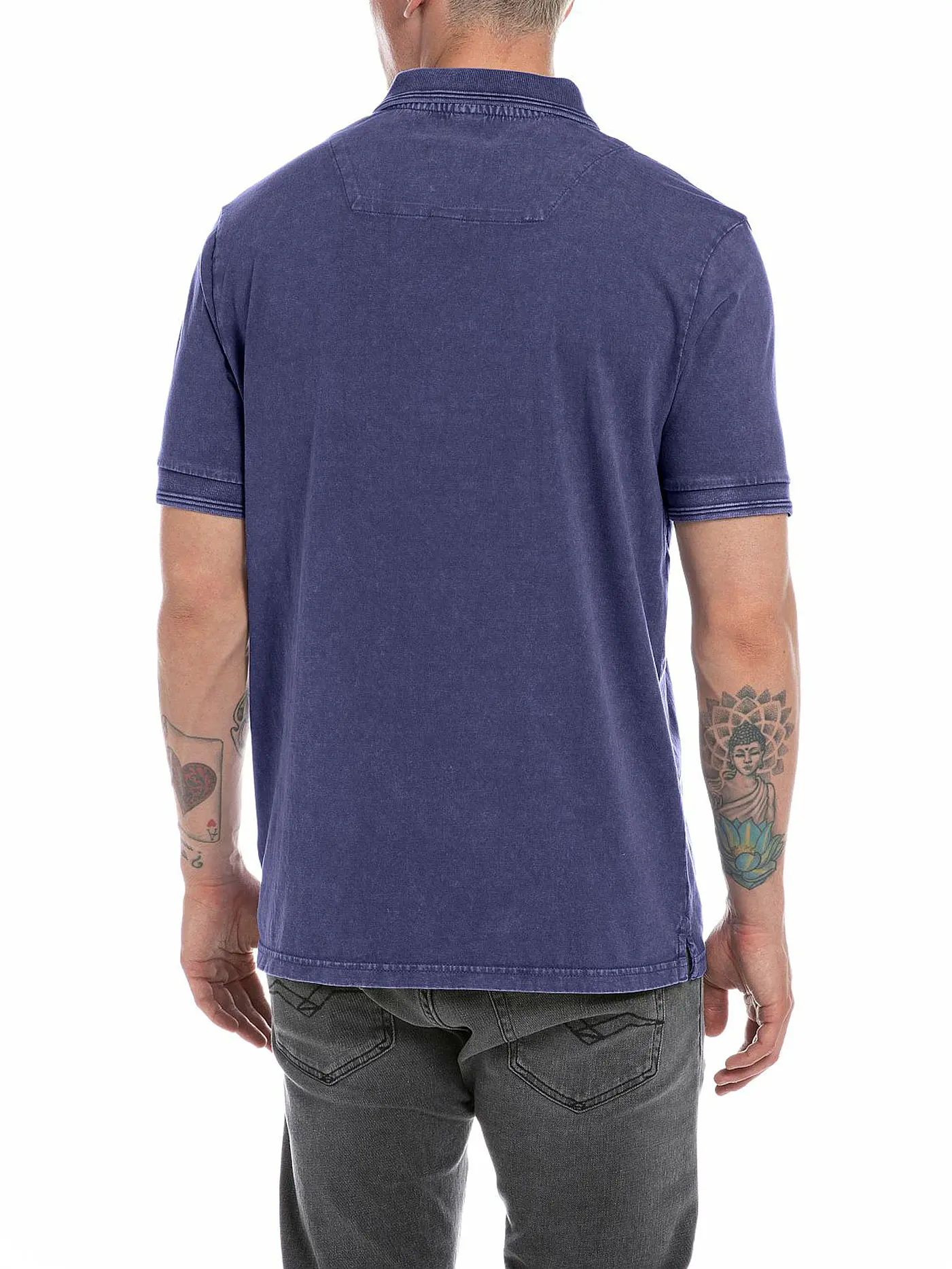 REPLAY | Poloshirt Slim Fit | blau